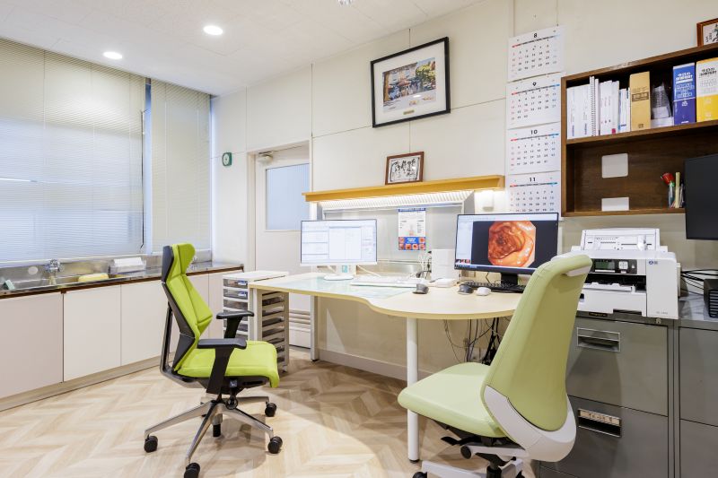 検査結果と治療法の説明